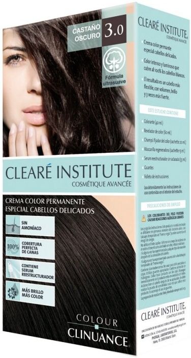 Clearé Institute Colour Clinuance Hair Dye 3.0 Dark Brown