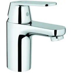 Grohe Eurosmart Cosmopolitan Waschtischarmatur 23927000 S-Size, Ablaufgarnitur, Temperaturbegrenzer, Mousseur, chrom