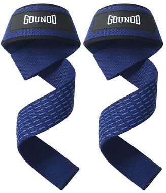 Inspire Daily Merch Adjustable Weightlifting Wrist Straps Non slip Gym Fitness Lifting Strap Support Grip For Strength Training blue