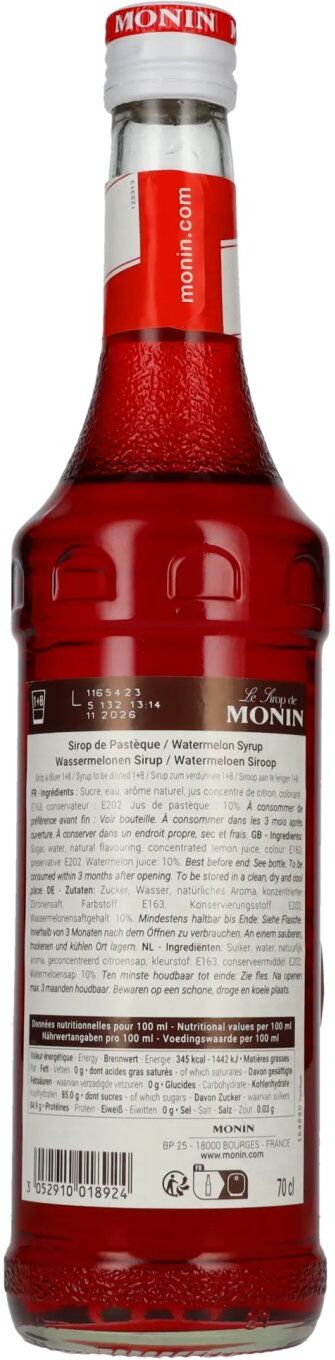 Le Sirop de Monin WASSERMELONE 0,7l