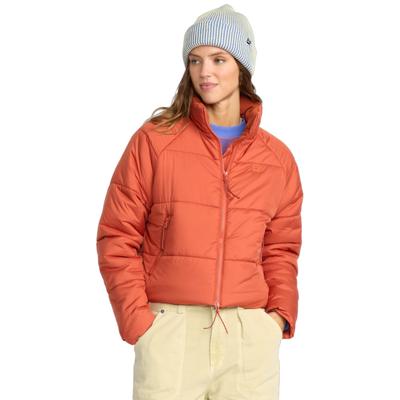 Outdoorjacke BILLABONG "High Line", Damen, Gr. M, orange (brick), Obermaterial: 100% Polyester., Jacken Outdoorjacke