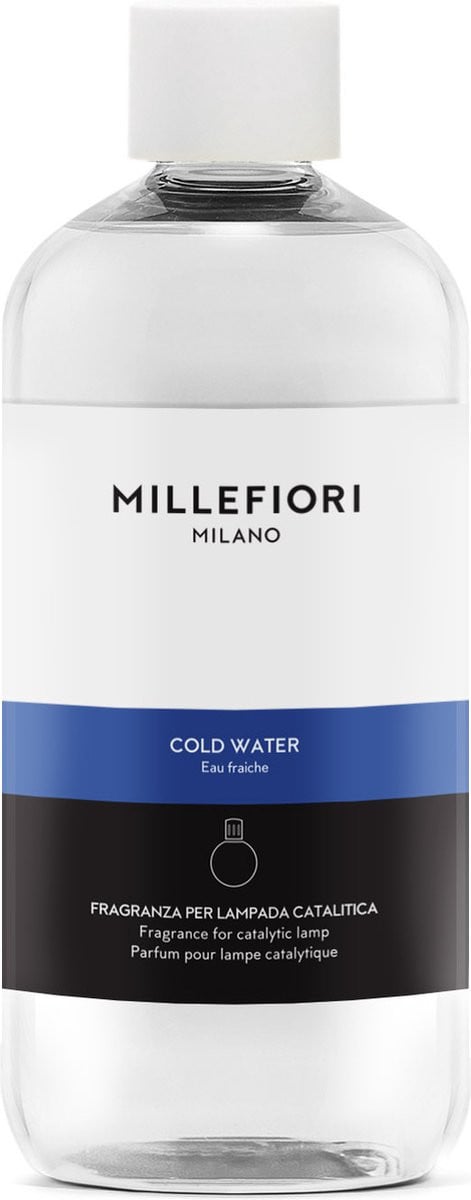 Millefiori Katalytische Geurlamp Navulling Cold Water 500 ml