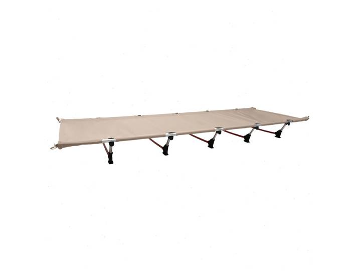 Lit de camping pliable, lit de camping avec cadre en aluminium pliable, lit portable facile à installer pour l'extérieur, le camping, la randonnée, les situations d'urgence, kaki