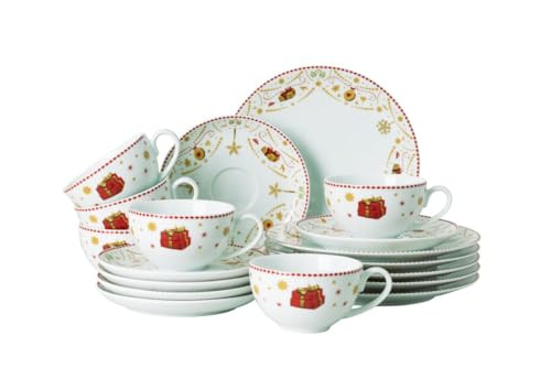 Hutschenreuther Kerstmis Christmas Love koffieset 18-delig