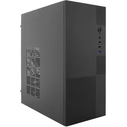 CoolBox COO-PCM440-0C (mATX), PC Gehäuse, Schwarz