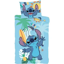 Procos, Kinderbettwäsche, Disney Lilo und Stitch, Star Dog Summers Bett (200 x 140 cm, 90 x 70 cm)