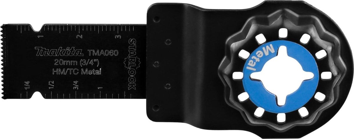 Makita B-64945 Multi-Tool Starlock Invalzaagblad TMA060 voor RVS