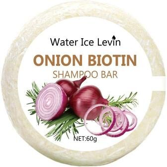 Uplift Picks Onion Biotin Shampoo Bar With Rosemary Extract Moisturizing Solid Shampoo 60g a (1 Pc) 60g