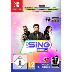 Let's Sing 2027 - mit deutschen Hits 2 Mic Bundle [Nintendo Switch]
