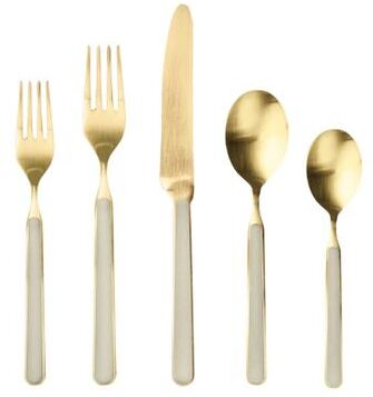 Mepra Fantasia Ice Gold Flatware Set