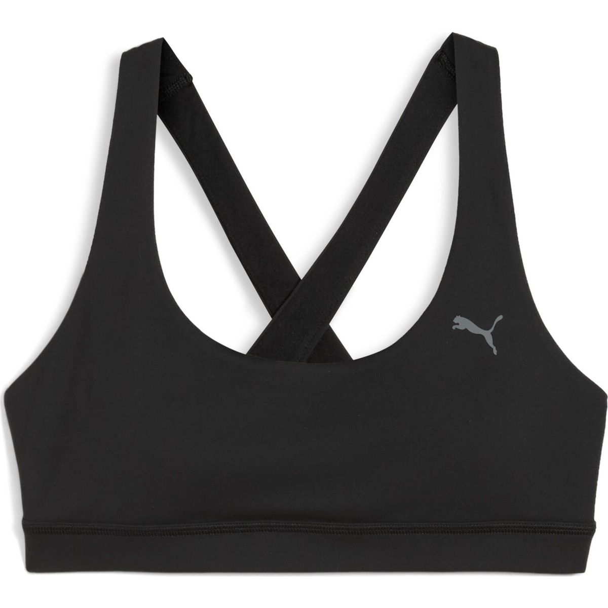Puma Cloudspun Bra - Mid puma black (01) L 527462-01-L