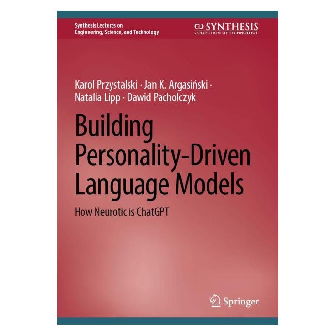 Springer Building Personality-Driven Language Models (Englisch, Hardcover, Jan K Argasinski, Karol Przystalski, Natalia et al Lipp) (56461352)