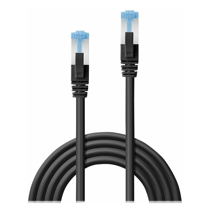 Lindy Netzwerkkabel (LSOH, PiMF, S/FTP, CAT6a, 1 m) (47177)