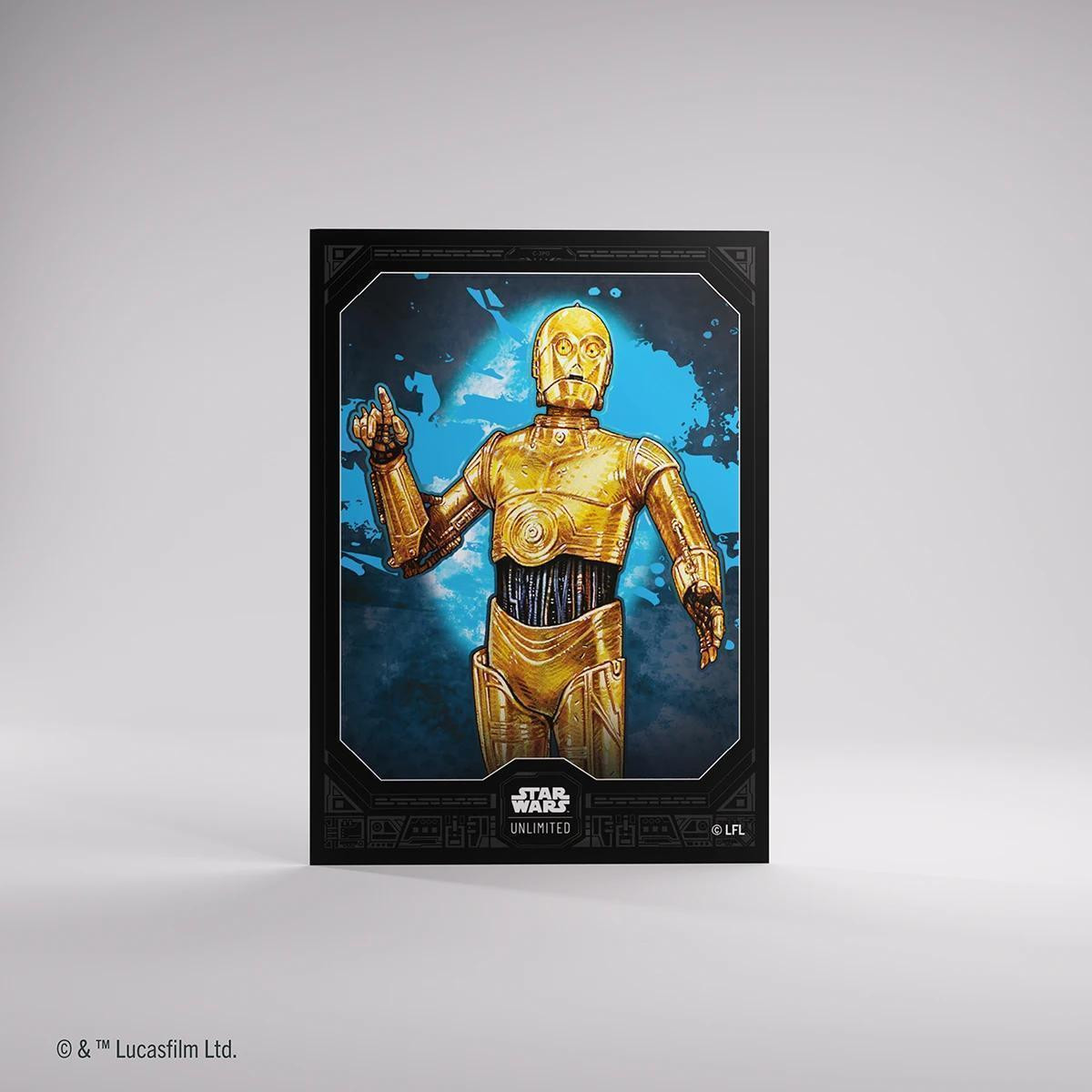 Gamegenic Star Wars Unlimited Premium Sleeves C-3PO Standaardmaat