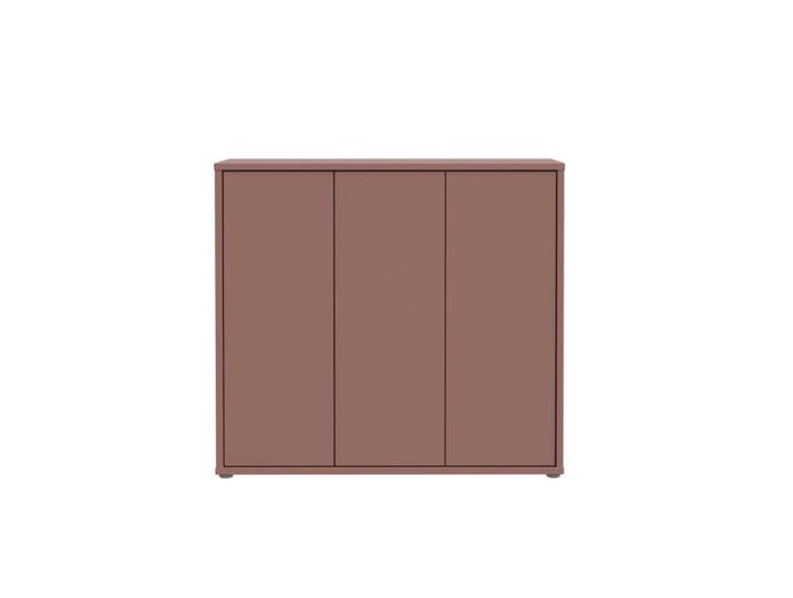 Trendstore Faid Schuhschrank mit 3 Türen - Dekor terracotta Pus
