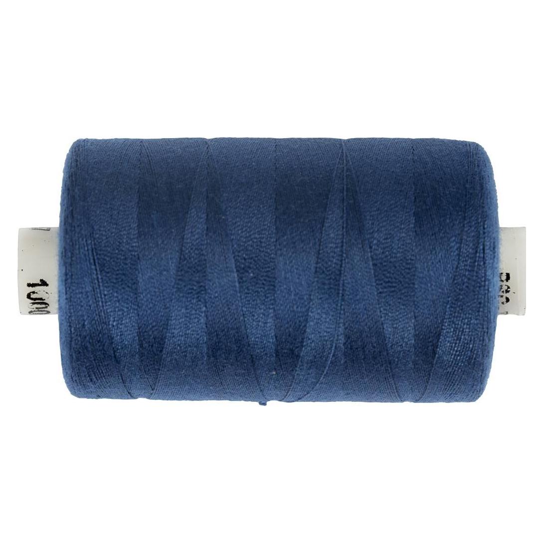 Creativ Company Sewing Thread, blue, 1000 m/ 1 roll (1000 m) (411988)