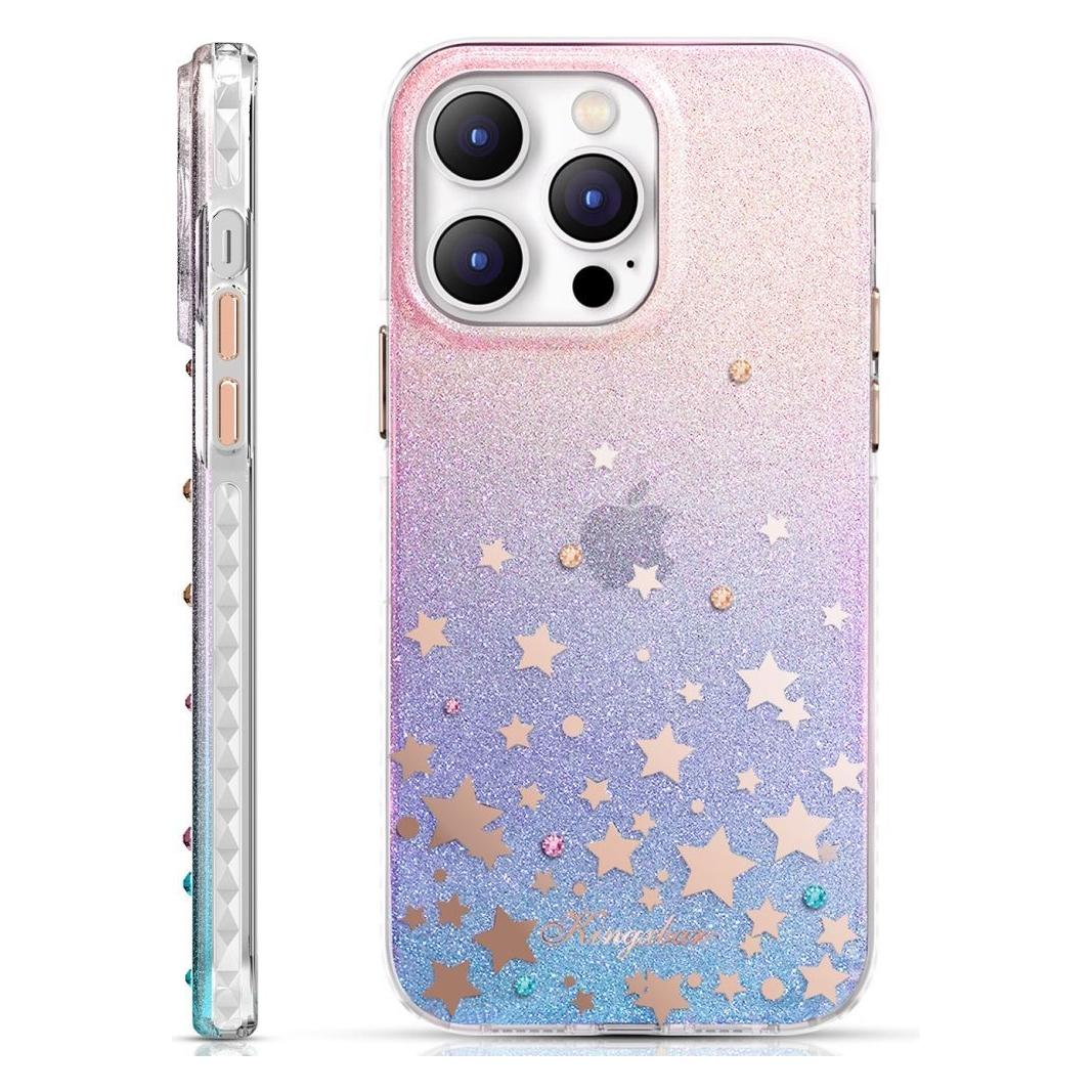Kingxbar Hülle aus der Heart Star Serie für iPhone 14 Plus Hülle mit Tierkreiszeichen (Apple iPhone 14 Plus) (Kingxbar iPhone 14 Plus Heart Star Series-Zodiac)