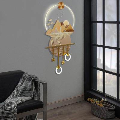 All Categories Goods Gold LED Wall Art With Remote Control Modern Illuminated Wall Decor Gold LED Wall Art With Remote Control Modern Illuminated Wall Decor