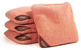 Skip's Garage Elakai Herringbone All-Weather Pro Cornhole Bags (Set of 4)