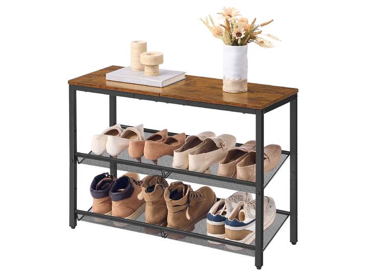 Schuhregal Bettyhill 53cm Braun