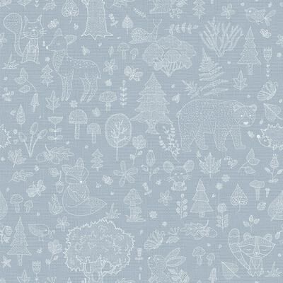 Galerie Wallcoverings Little Explorers 2 Forest Kingdom Non-woven Matte Wallpaper Roll