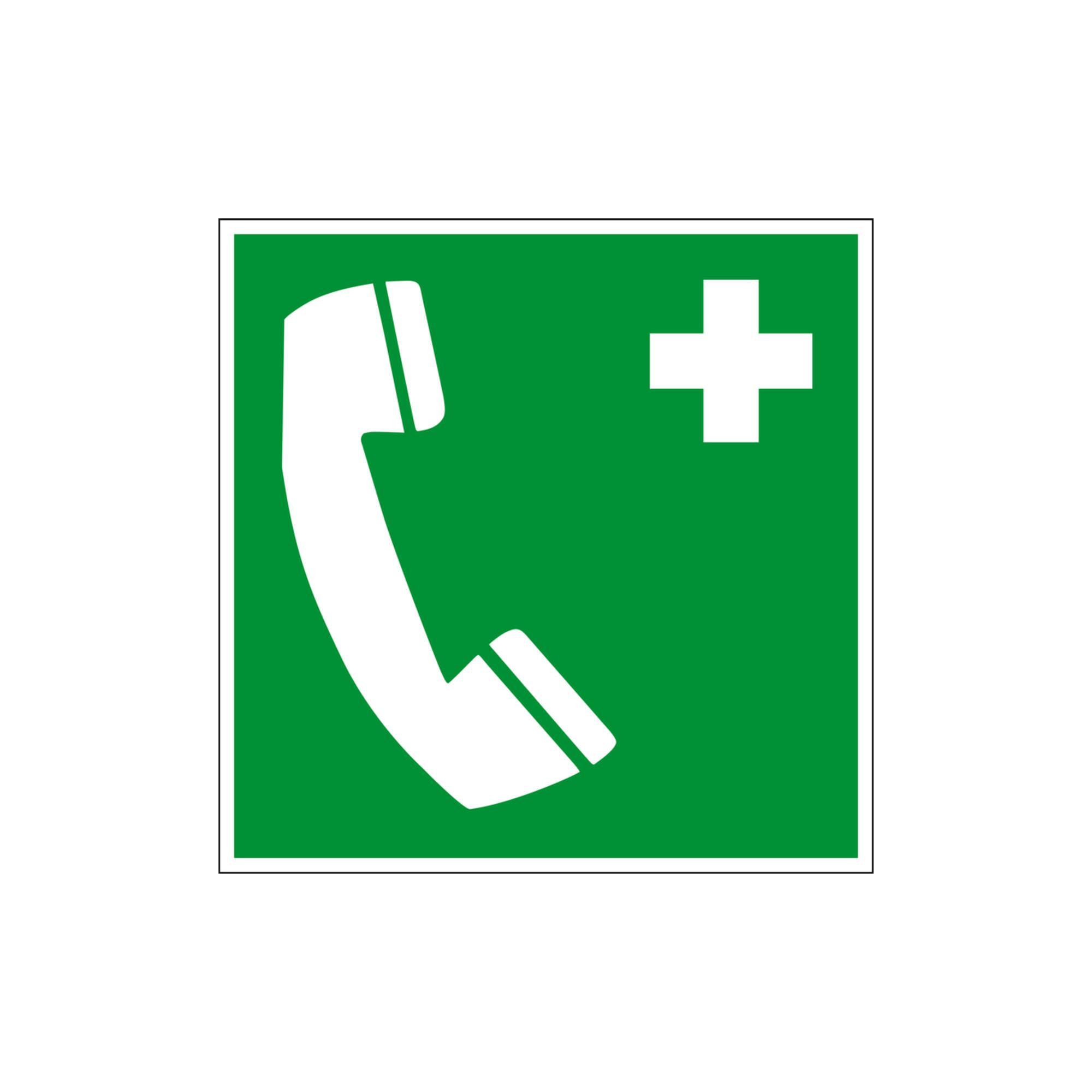 Eichner Rettungsschild Notruftelefon (9225-14051-015)