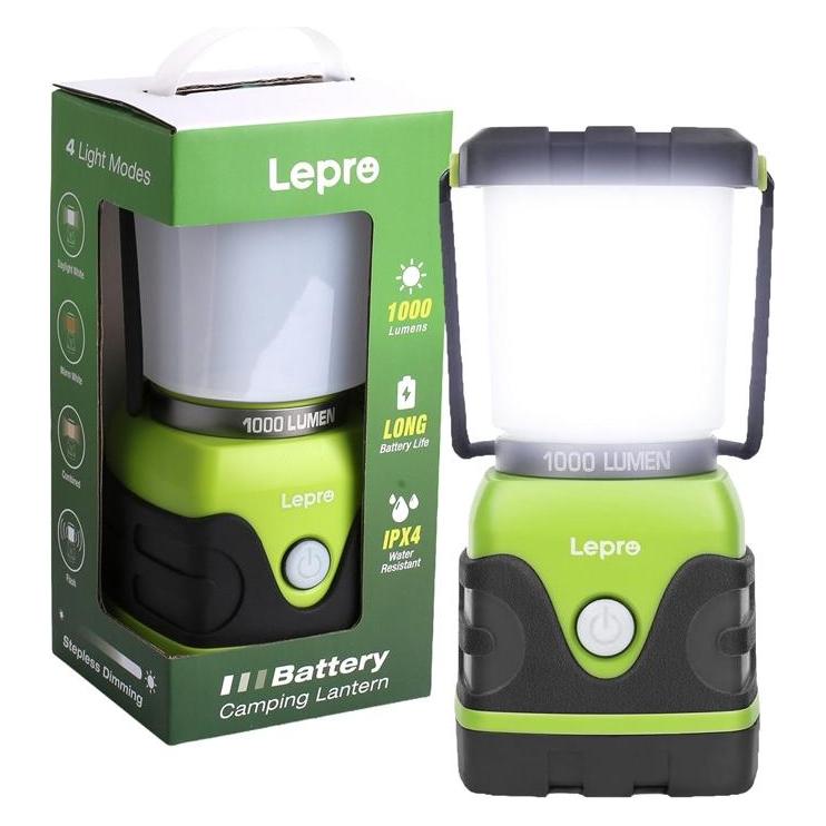 Lepro 3300002 Akku-Campinglampe mit 1000 Lumen (3300002)