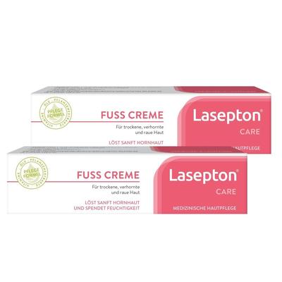 2x Laseptonmed Fuss Creme Care 2x75 ml Fußcreme