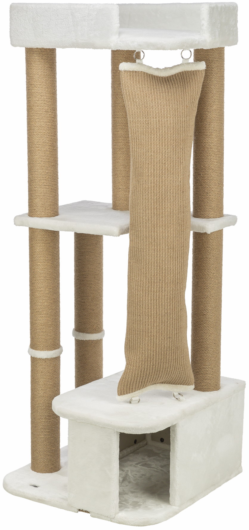 TRIXIEHEIMTIERBEDARF Kratzbaum Active, weiß 150 cm 16976294