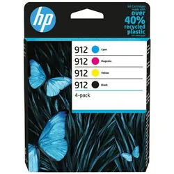 HP 912 (6ZC74AE) - Tintenpatrone, black + color (schwarz + farbe) multipack