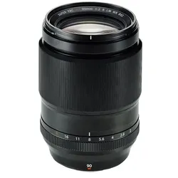 Fujifilm Fujinon XF 90mm f/2 R LM WR (Fujinon XF, APS-C / DX), Objektiv, Schwarz