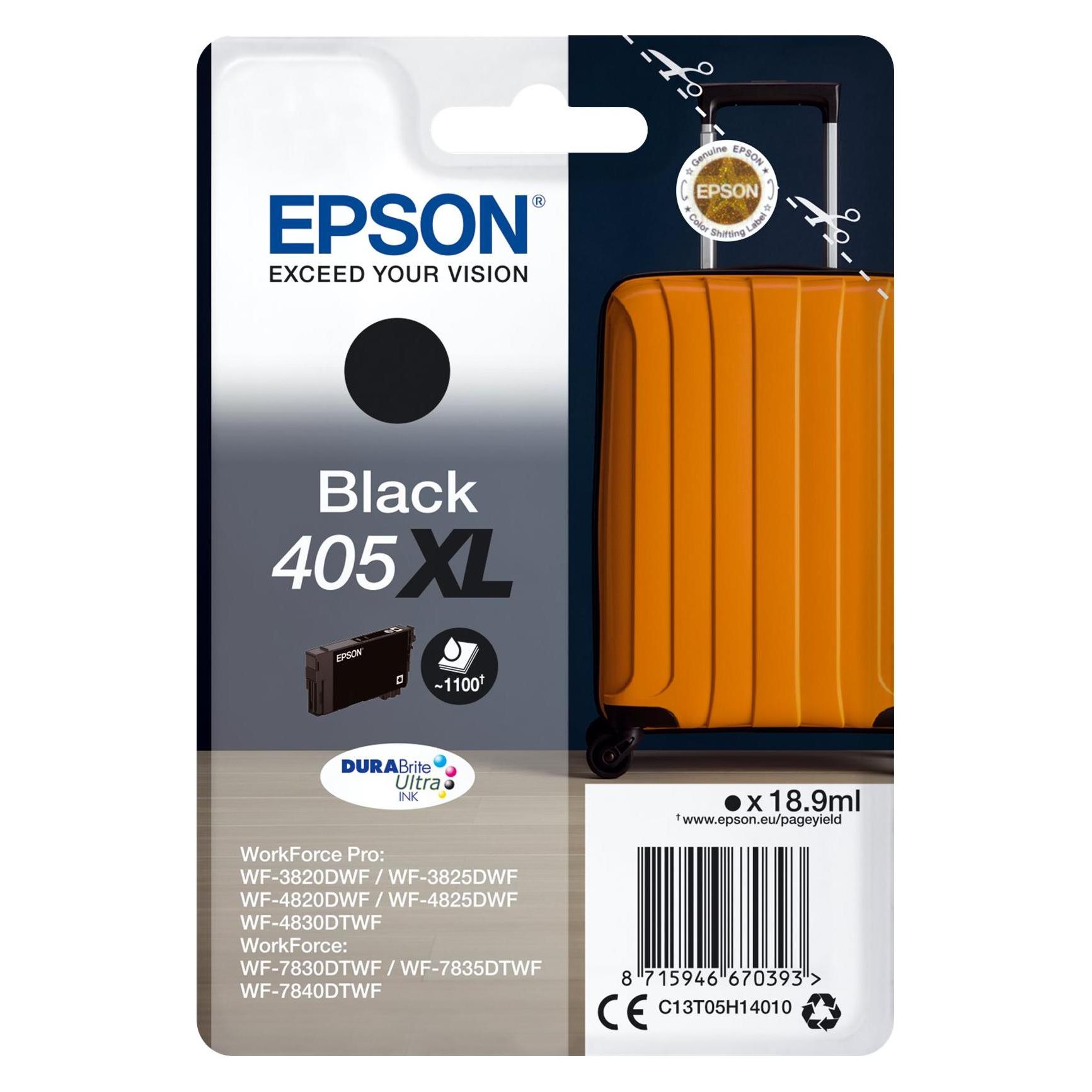 Epson 405XL DURABrite Ultra (BK) (C13T05H14020)