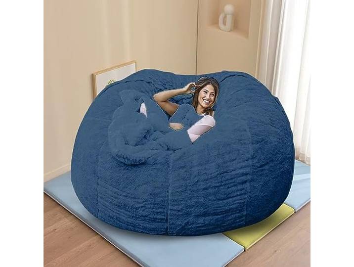 DDS22E Sitzsack ohne Füllung Vielseitiger und bequemer Sitzsack, perfekt for jeden Wohnraum.(#2,5FT (130*65CM))