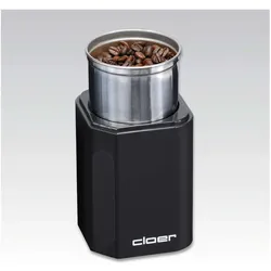 Cloer 7589, Kaffeemühle, Schwarz