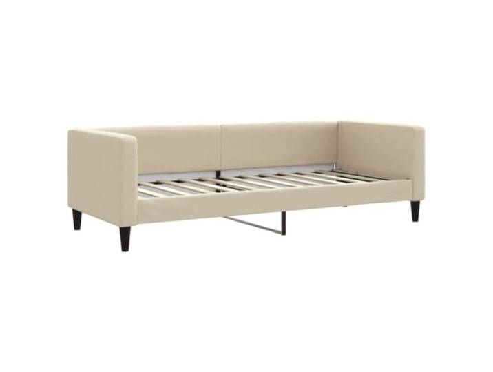 vidaXL Tagesbett Creme 80x200 cm Stoff