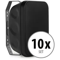 McGrey OLS-5251BK Outdoor-Lautsprecher 50 Watt Schwarz 10x Set