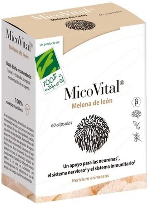 Cien Por Cien Natural Juba Leão 60 Caps