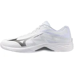 Mizuno Lightning Select Volleyballschuhe 83 - white/black/ultimate gray 44.5