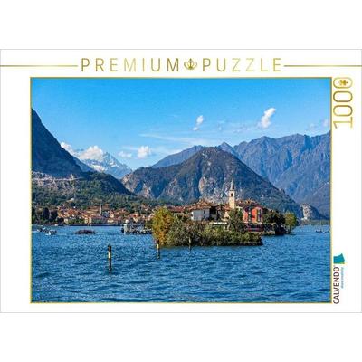 CALVENDO Puzzle Blick auf die Isola dei Pescatori | 1000 Teile Lege-Größe 64x48cm Foto-Puzzle für glückliche Stunden