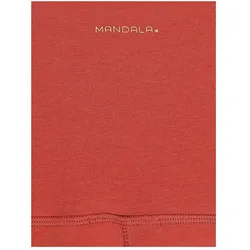 Mandala, Damen, Tights, Yogahose Roll Over Tulip (M), Rot