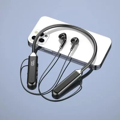 Uplifted Trends Smart Sensing Wireless Bluetooth Earbuds With Auto Pause & HD Sound black