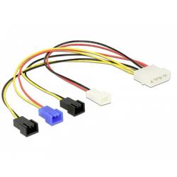 Delock Strom Anschlusskabel [1x - 4x ] 0.2 m Mehrfarbig 85516