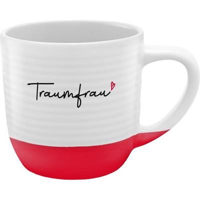GRUSS & CO Tasse Rillen, Motiv 'Traumfrau'
