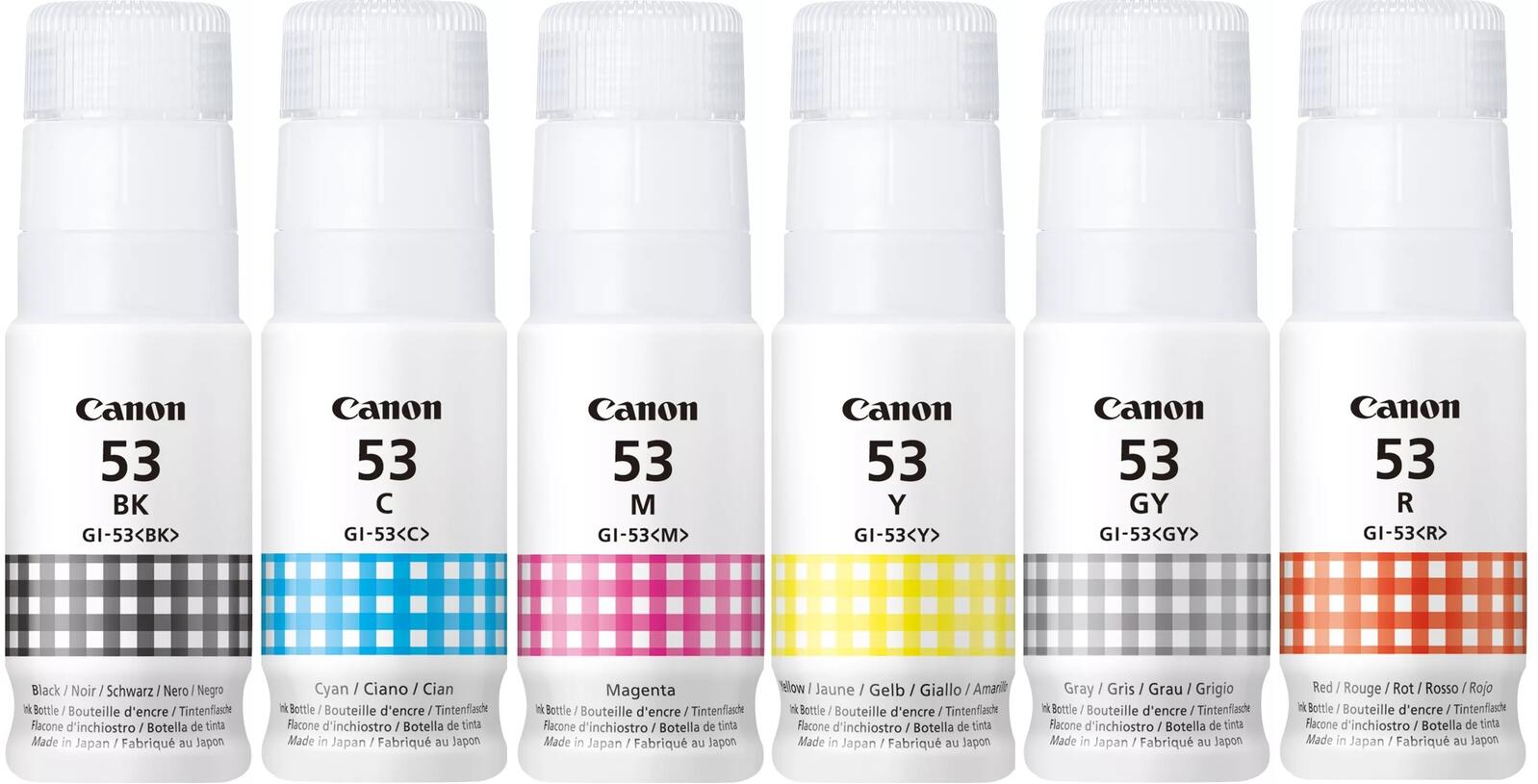 Canon Original GI-53 Nachfülltinten - 6er Multipack OP4699C001set