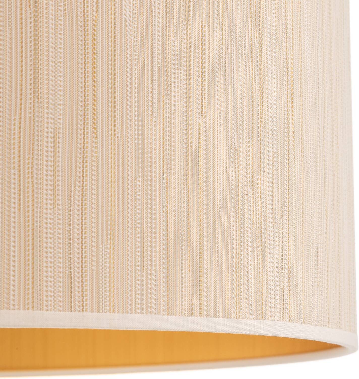 Hängelampe Essex Duolla, dimmbar, messing / gold, für Wohn- / Esszimmer, Textil / Stoff / Seide, Modern, Pendelleuchte