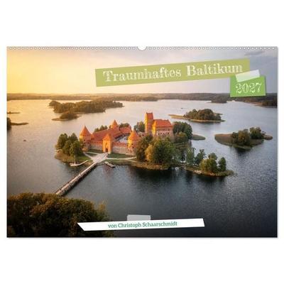 Traumhaftes Baltikum (Wandkalender 2027 DIN A2 quer), CALVENDO Monatskalender