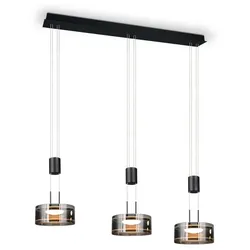 DesignLive Pendelleuchte Mirca Metall Schwarz
