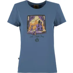 E9 Mush Damen T-Shirt steel blue S