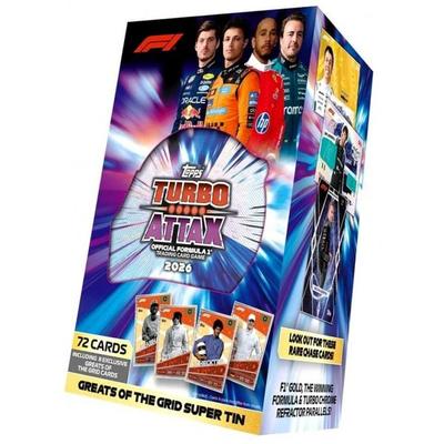Turbo Attax 2026 SUPER TIN - Greats of the Grid