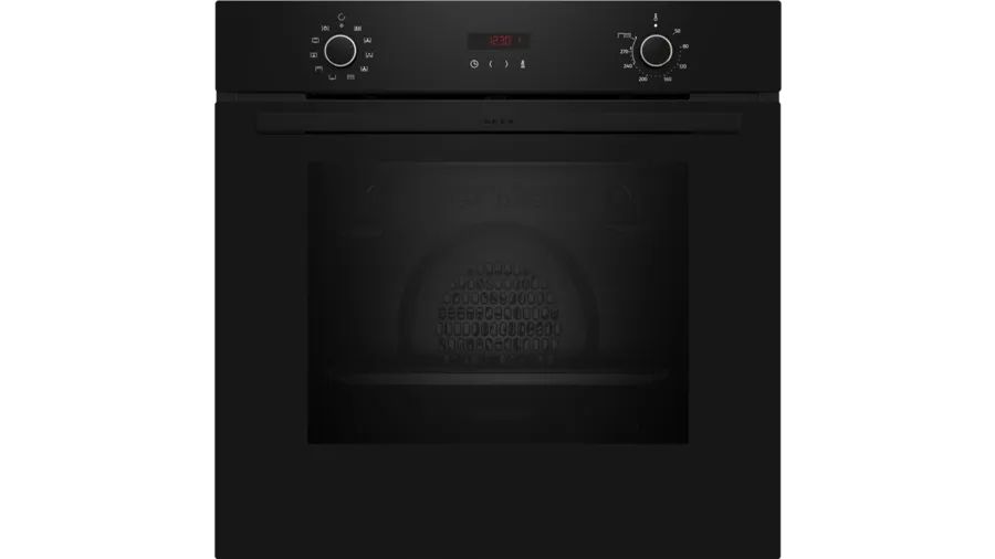 Neff BX48PIB0 (B2CCG6AK3 + T58SHF1L0) Backofen-Set groß AutoClean EasyClean mit autarkem 80 cm Induktions Kochfeld